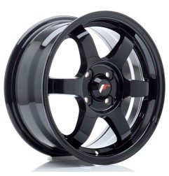 JR Wheels JR3 15x7 ET40 4x100 Gloss Black
