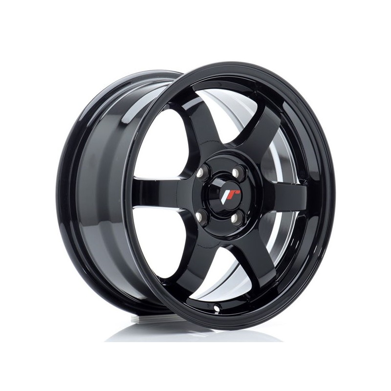 JR Wheels JR3 15x7 ET40 4x100 Gloss Black JR Wheels JR3 15x7 ET40 4x100 Gloss Black