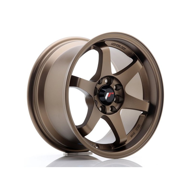 JR Wheels JR3 15x8 ET25 4x100/108 Anodized Bronze JR Wheels JR3 15x8 ET25 4x100/108 Anodized Bronze