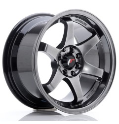 JR Wheels JR3 15x8 ET25 4x100/108 Hyper Black