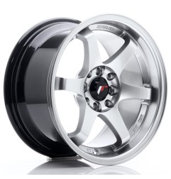 JR Wheels JR3 15x8 ET25 4x100/108 Hyper Silver