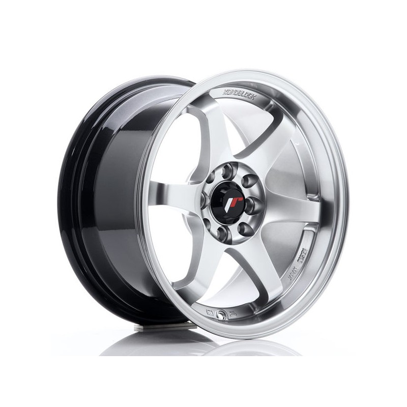 JR Wheels JR3 15x8 ET25 4x100/108 Hyper Silver JR Wheels JR3 15x8 ET25 4x100/108 Hyper Silver