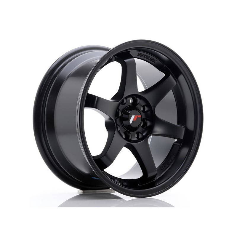 JR Wheels JR3 15x8 ET25 4x100/114 Matt Black