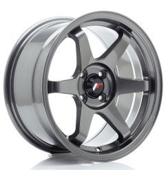 JR Wheels JR3 16x8 ET25 4x100 Gun Metal