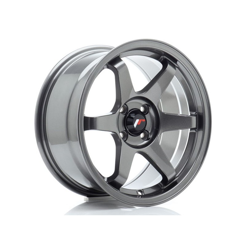 JR Wheels JR3 16x8 ET25 4x100 Gun Metal JR Wheels JR3 16x8 ET25 4x100 Gun Metal