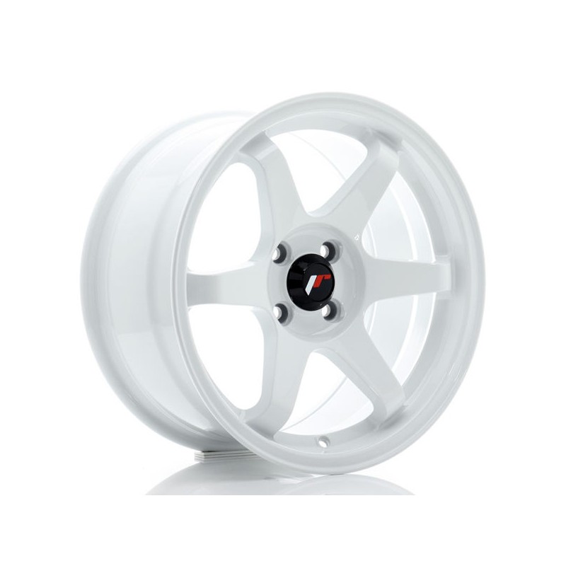 JR Wheels JR3 16x8 ET25 4x100 White JR Wheels JR3 16x8 ET25 4x100 White