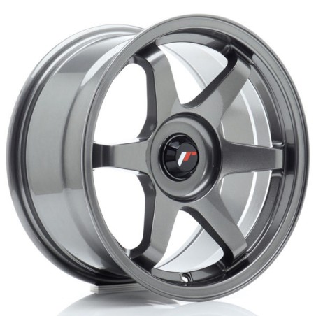 JR Wheels JR3 16x8 ET25 BLANK Gun Metal
