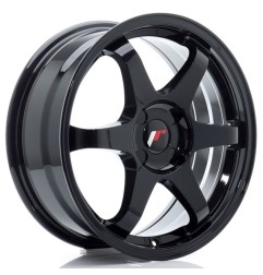 JR Wheels JR3 17x7 ET20-42 4H BLANK Gloss Black