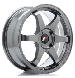 JR Wheels JR3 17x7 ET20-42 4H BLANK Gun Metal