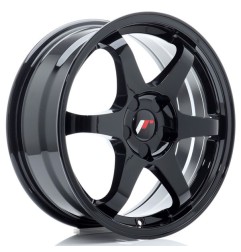 JR Wheels JR3 17x7 ET20-42 5H BLANK Gloss Black