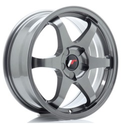 JR Wheels JR3 17x7 ET20-42 5H BLANK Gun Metal