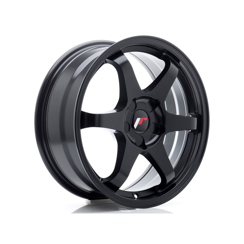 JR Wheels JR3 17x7 ET20-42 5H BLANK Matt Black