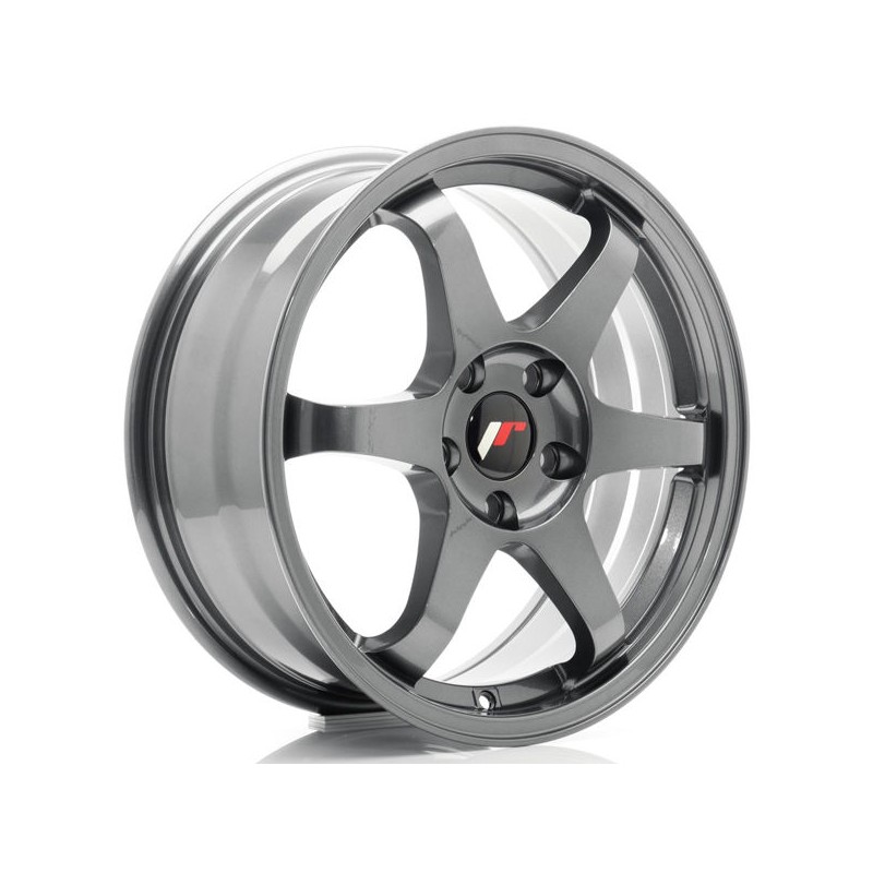 JR Wheels JR3 17x7 ET40 4x100 Gun Metal