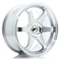 JR Wheels JR3 17x8 ET20-35 BLANK Silver Machined Face