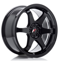 JR Wheels JR3 17x8 ET25 4x100/108 Gloss Black