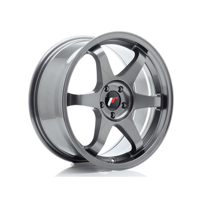 JR Wheels JR3 17x8 ET35 5x100 Gun Metal