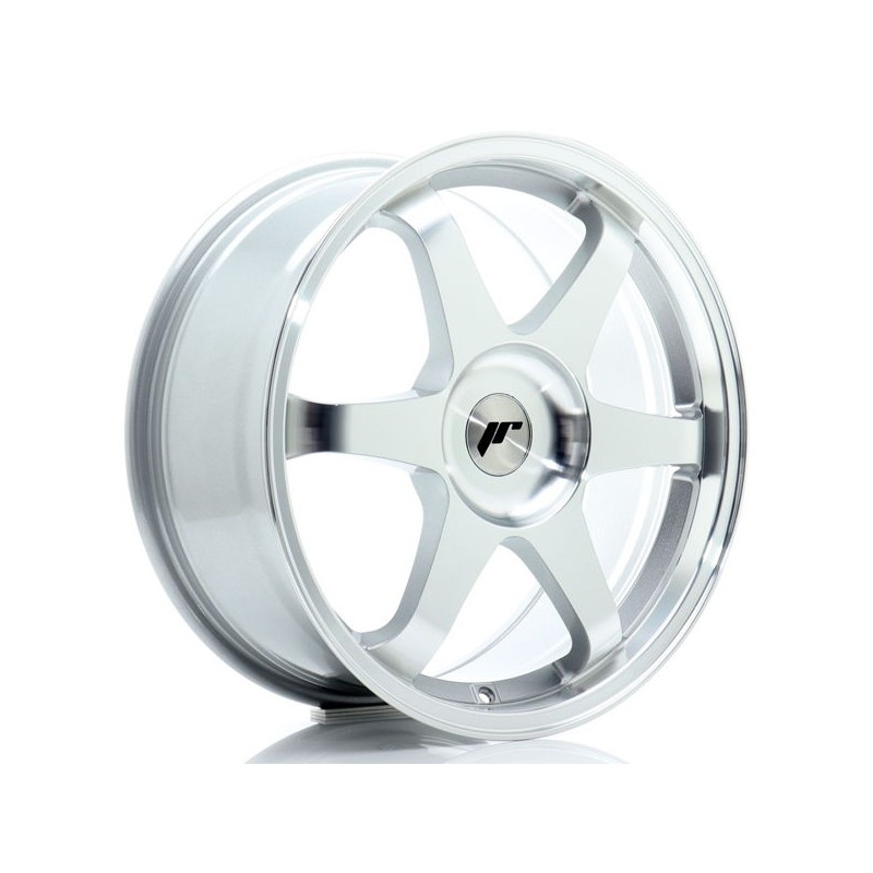 JR Wheels JR3 18x8 ET20-45 BLANK Silver Machined Face JR Wheels JR3 18x8 ET20-45 BLANK Silver Machined Face