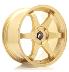 JR Wheels JR3 18x9 ET15-40 5H BLANK Gold