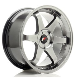 JR Wheels JR3 18x9 ET15-40 5H BLANK Hyper Black
