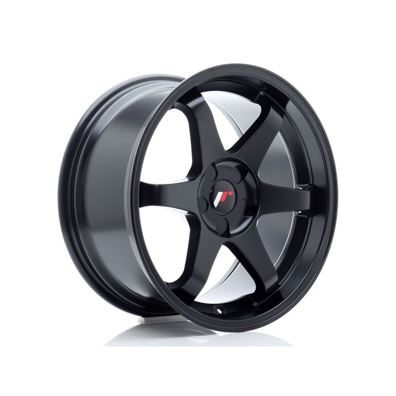 JR Wheels JR3 18x9 ET15-40 5H BLANK Matt Black