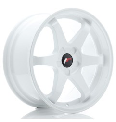 JR Wheels JR3 18x9 ET15-40 5H BLANK White