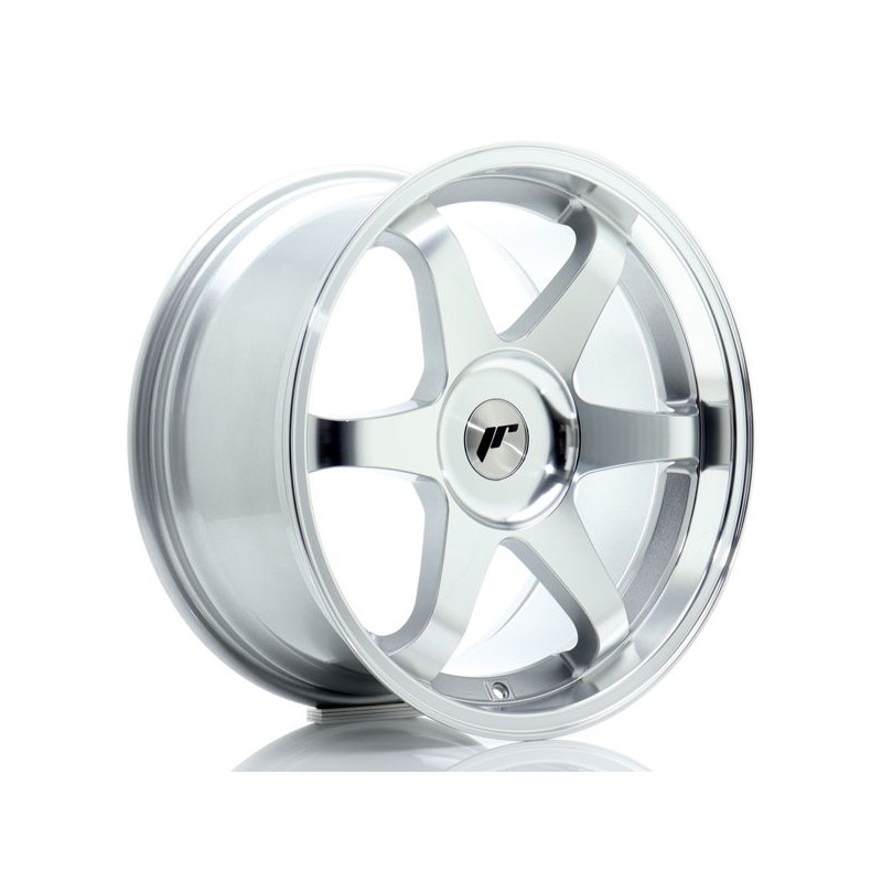 JR Wheels JR3 18x9 ET15-40 BLANK Silver Machined Face