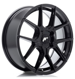 JR Wheels JR30 17x7 ET20-40 4H BLANK Gloss Black