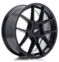 JR Wheels JR30 17x7 ET20-40 5H BLANK Gloss Black