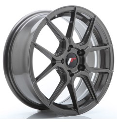 JR Wheels JR30 17x7 ET35 5x120 Hyper Gray