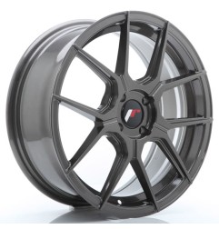JR Wheels JR30 17x7 ET40 4x100 Hyper Gray