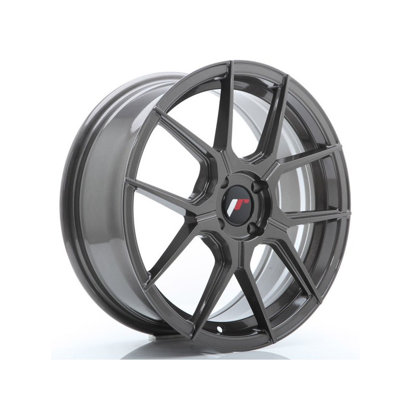 JR Wheels JR30 17x7 ET40 4x100 Hyper Gray JR Wheels JR30 17x7 ET40 4x100 Hyper Gray