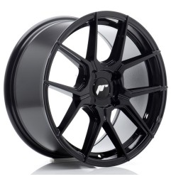 JR Wheels JR30 17x8 ET20-40 4H BLANK Gloss Black