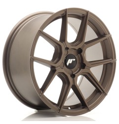 JR Wheels JR30 17x8 ET20-40 5H BLANK Matt Bronze