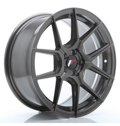 JR Wheels JR30 17x8 ET40 5x112 Hyper Gray
