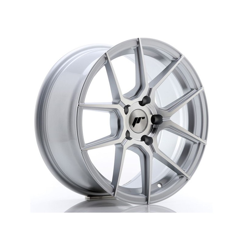 JR Wheels JR30 17x8 ET40 5x112 Silver Machined Face