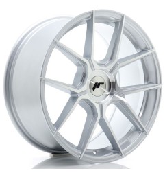 JR Wheels JR30 18x8,5 ET20-45 BLANK Silver Machined Face