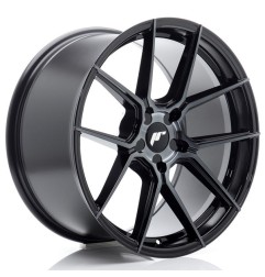 JR Wheels JR30 19x9 ET20-40 5H BLANK Black Machined w/Tinted Face