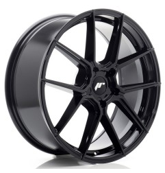 JR Wheels JR30 20x8 ET20-40 5H BLANK Gloss Black