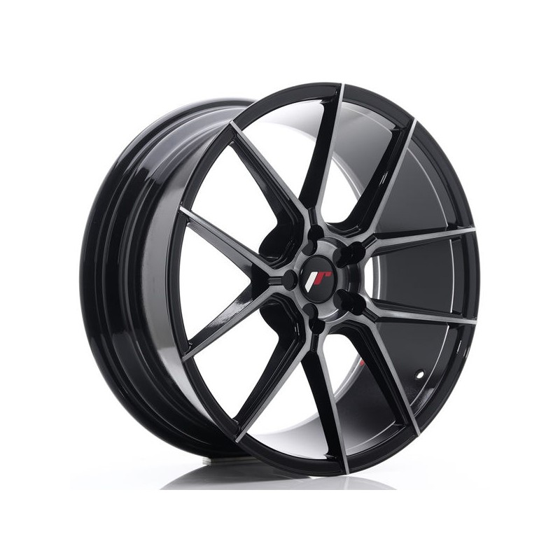 JR Wheels JR30 20x8,5 ET20-42 5H BLANK Black Brushed w/Tinted Face