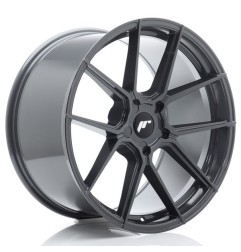 JR Wheels JR30 20x9 ET20-35 5H Blank Hyper Gray