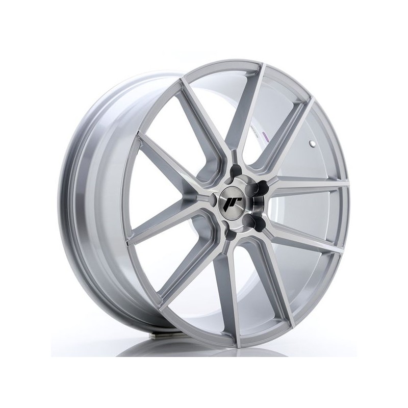 JR Wheels JR30 21x9 ET20-40 5H BLANK Silver Machined Face JR Wheels JR30 21x9 ET20-40 5H BLANK Silver Machined Face