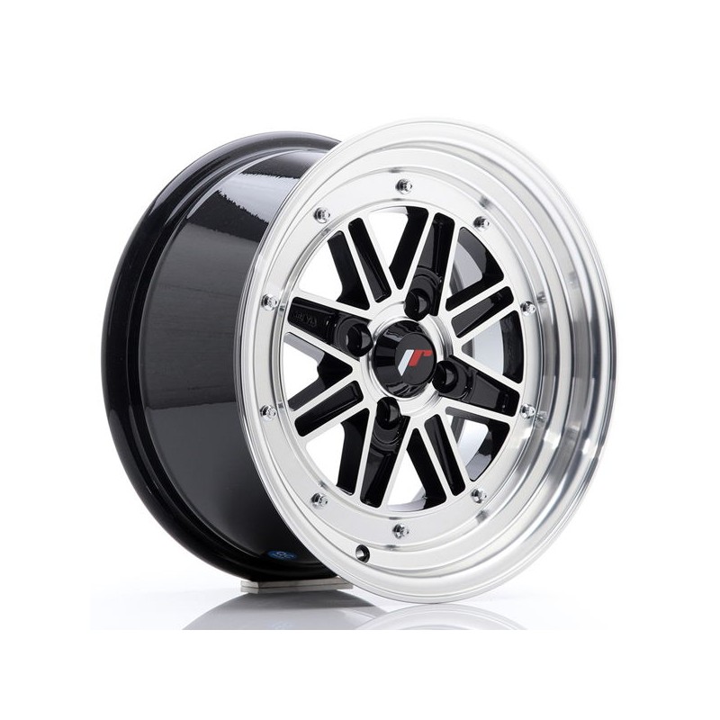 JR Wheels JR31 15x7.5 ET20 4x100 Gloss Black Machined Face JR Wheels JR31 15x7.5 ET20 4x100 Gloss Black Machined Face