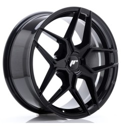 JR Wheels JR34 18x8 ET20-42 5H BLANK Glossy Black