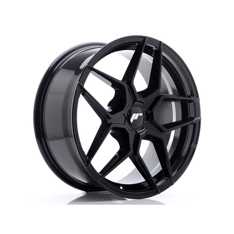 JR Wheels JR34 18x8 ET20-42 5H BLANK Glossy Black