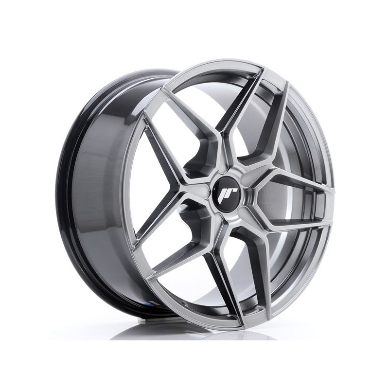 JR Wheels JR34 18x8 ET20-42 5H BLANK Hyper Black