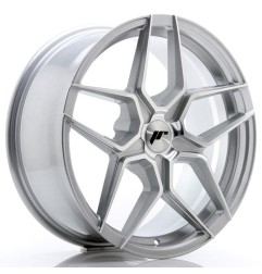 JR Wheels JR34 18x8 ET20-42 5H BLANK Silver Machined Face