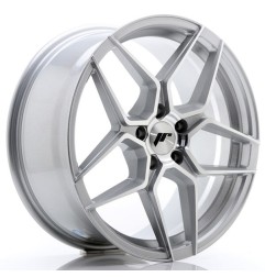 JR Wheels JR34 18x8 ET35 5x120 Silver Machined Face