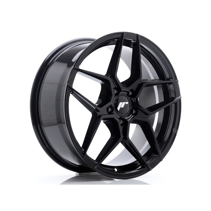 JR Wheels JR34 18x8 ET42 5x112 Glossy Black JR Wheels JR34 18x8 ET42 5x112 Glossy Black