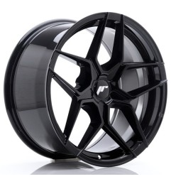 JR Wheels JR34 18x9 ET20-42 5H BLANK Glossy Black