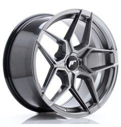JR Wheels JR34 18x9 ET20-42 5H BLANK Hyper Black